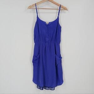 T Babaton Blouson Silk Mini Dress